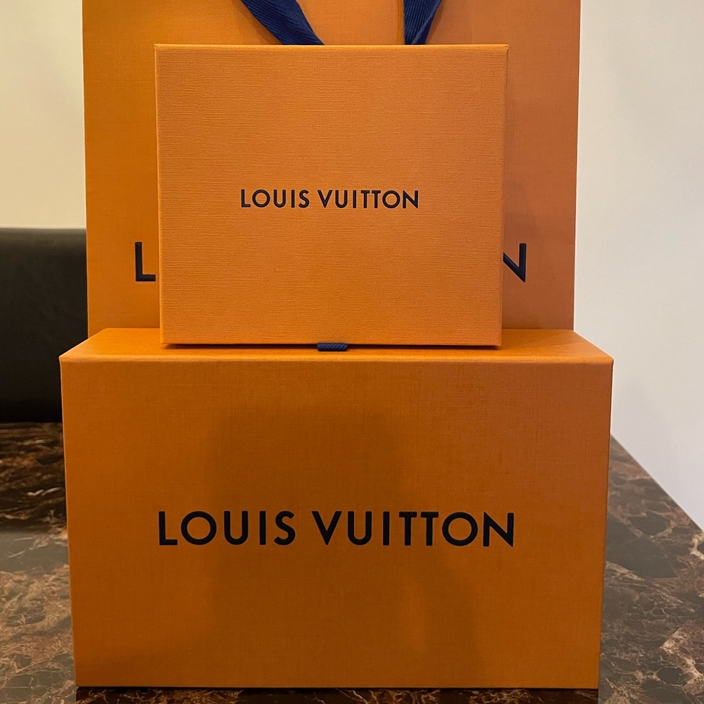 Louis Vuitton Bag & Two Boxes